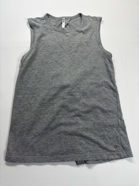 Fabletics Gray Sleeveless Women's Tank Topi